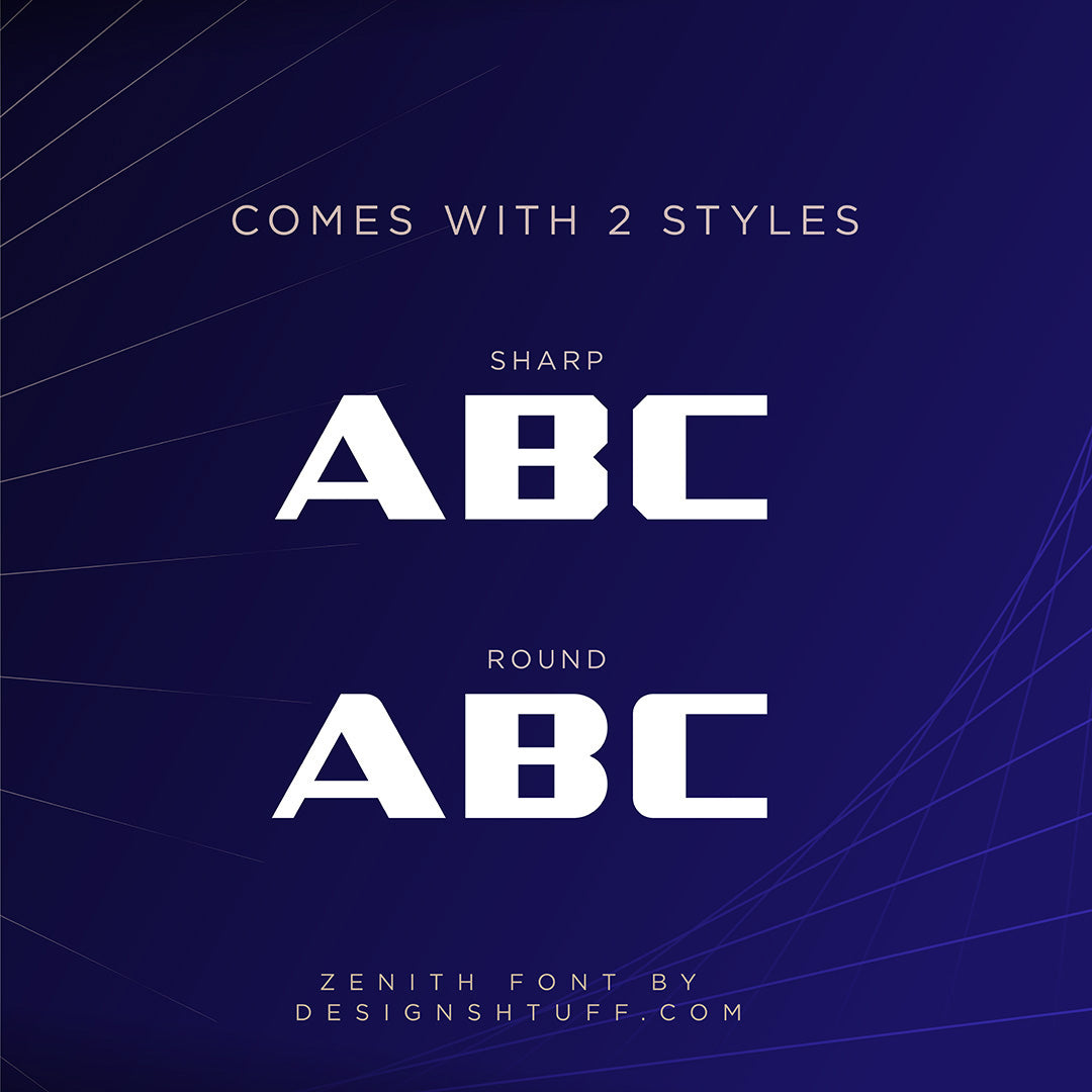 Comes with 2 styles, sharp and round