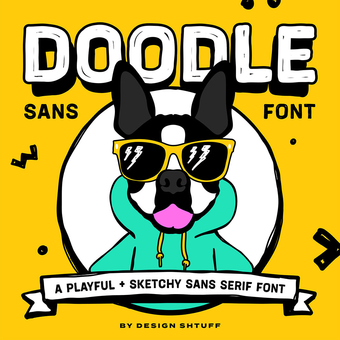 Doddle Sans Font title card