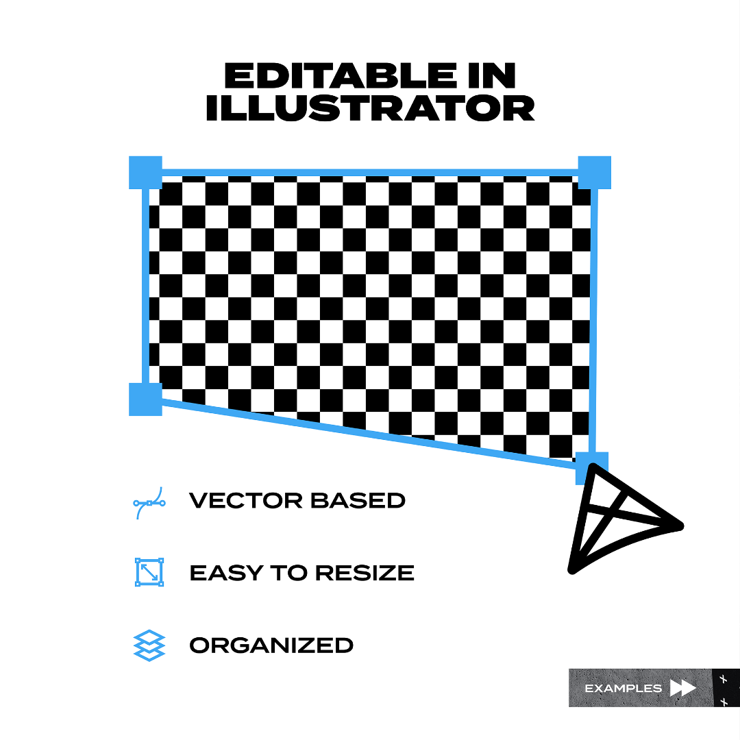 Free Basic Geometric Pattern Pack - Editable in Adobe Illustrator