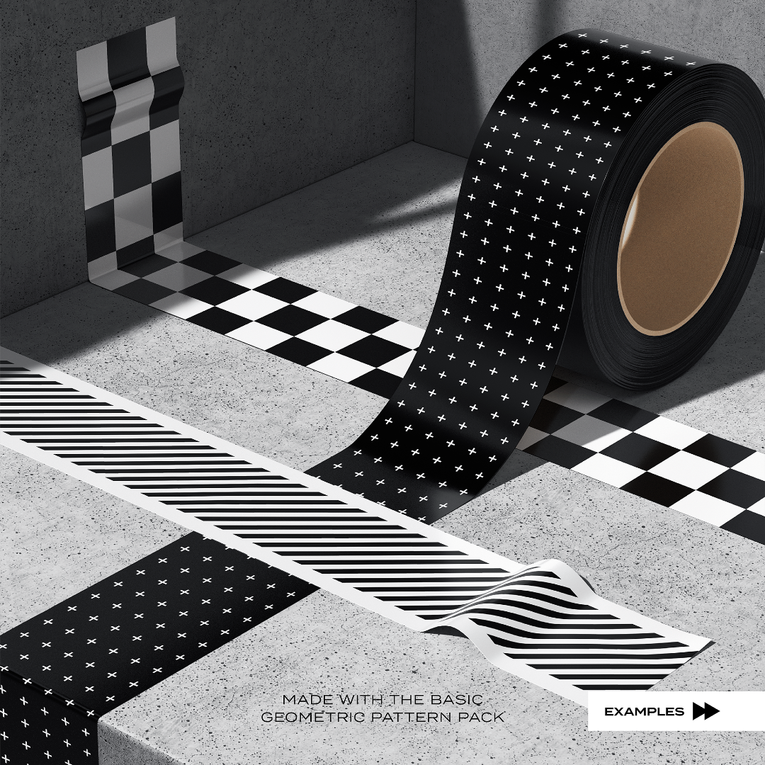 Free Basic Geometric Pattern Pack - example