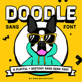 Doddle Sans Font title card
