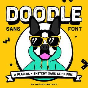 Doddle Sans Font title card