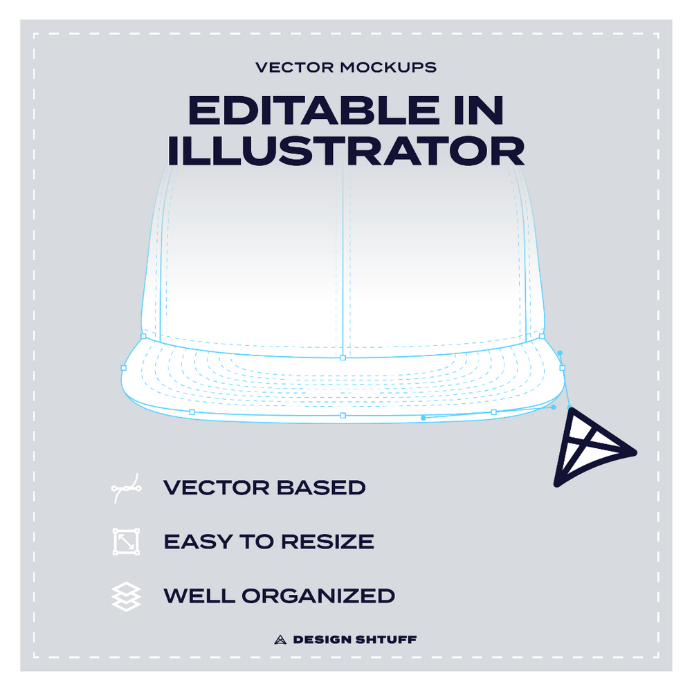 Headwear Vector Mockup Bundle